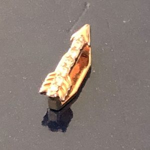 KEEP Collective Rose Gold Pavé Arrow Charm